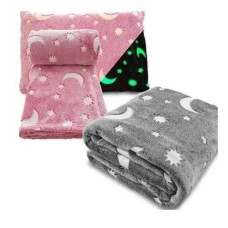 М'який дитячий плед, що світиться в темряві зі Зірками Magic Blanket 1*1,5м