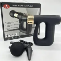 Масажер для тіла сенсорний акумуляторний Fascial Gun (HB-007) 1015a