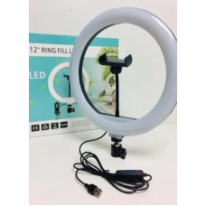 Кільцева led лампа CL-12 (30 см) з утримувачем для телефону