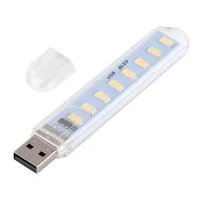 Міні ліхтарик на 8 світлодіодів, USB лампа