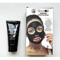Черная маска-пленка для лица Black Off Activated Charcoal Mask - пилинг лица