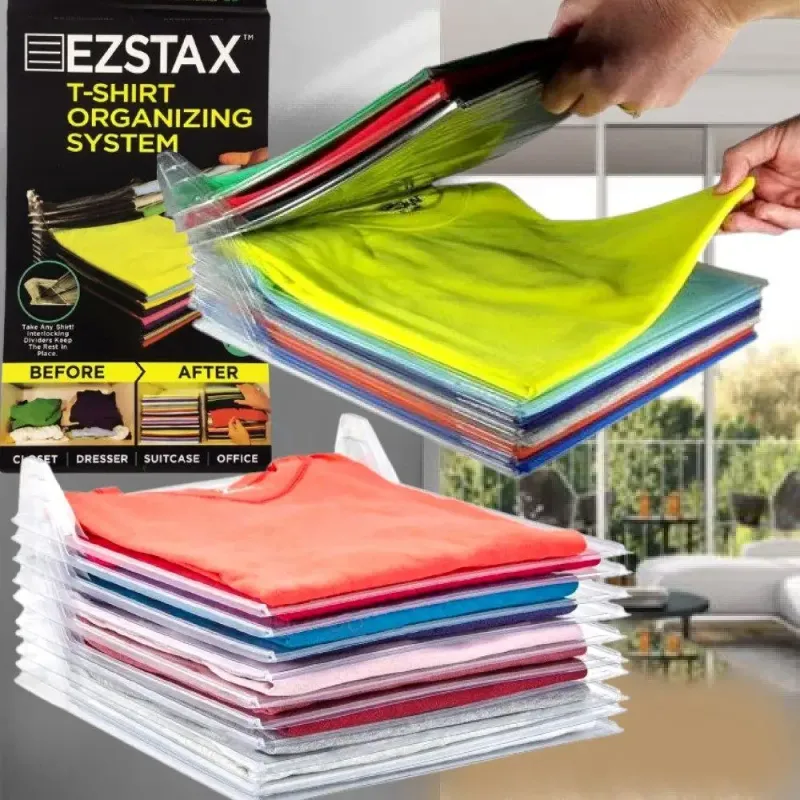 Органайзер EZSTAX для зберігання одягу (34,5х29,5 см), 10 шт. 