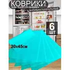 антибактеріальні універсальні килимки 6шт 30*45