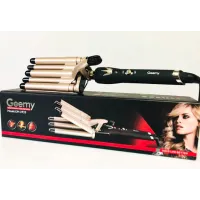 Плойка щипці П'ять хвиль для завивки волосся Geemy GM-2933