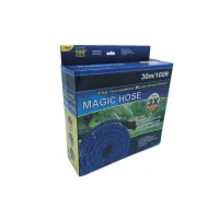 Шланг для поливу, що розтягується, садовий Magic Hose з розпилювачем 30 м (100ft )