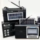 Радіоприймач із сонячною панеллю Bluetooth, USB, RX-BT3050S