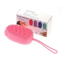 Силиконовая мочалка для тела Bath Brush