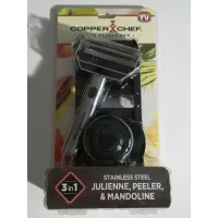 Овощечистка шинковка 3в1 Copper Chef Titan Peeler