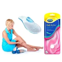 Силиконовые женские стельки ActivGel низкий каблук для туфель