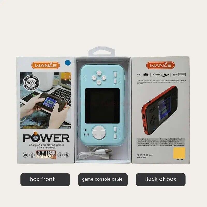 Ретро ігрова приставка з PowerBank 8000mAh (416 ігор) з USB,