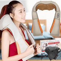 Массажер роликовый для всего тела с подогревом Massager of Neck Kneading