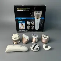 Епілятор аккумуляторний Gemei GM-7003  5в1