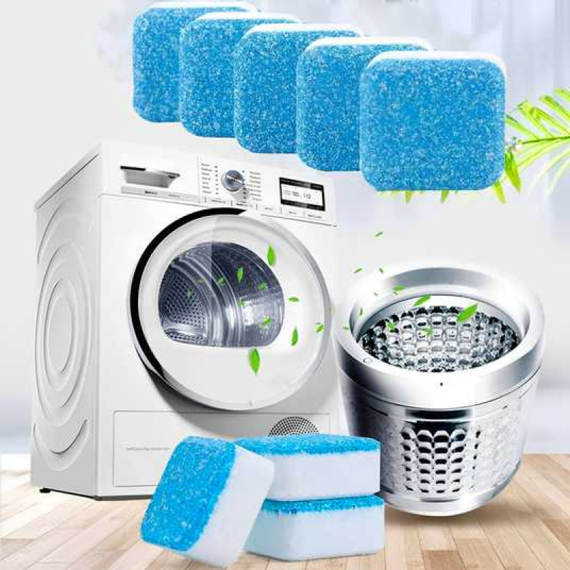Набір антибактеріальних таблеток Washing machine cleaner для чищення пральних машин