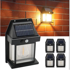 Вуличний ліхтарик на сонячній батареї з датчиком руху, SOLAR WALL LAMP ВK-888