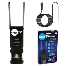 Мини цифровая ТВ антенна для Т2, Clear TV Premium HD / Комнатная антенна для цифрового телевидения