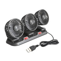 мини usb вентинятор, настольный на 3 головы
