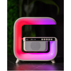 Ночник акумуляторний RGB G3 з бездротовою зарядкою та Bluetooth колонкою