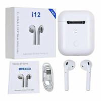 Бездротові сенсорні навушники Bluetooth i12