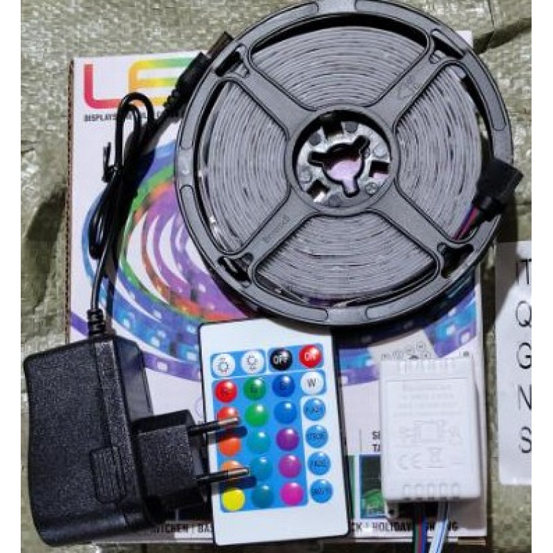 Світлодіодна USB стрічка RGB 5м