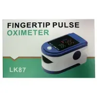 Пульсоксиметр fingertip pulse oximeter lk87.