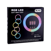 Кільцева лампа RGB 45 см, MJ45 