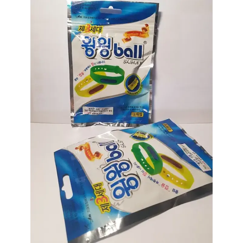 Силіконовий браслет ремінець від комарів та комах з капсулою Ball