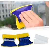 Магнітна щітка для миття вікон із двох сторін Glass Wiper