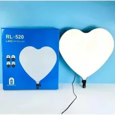 Світлодіодна лампа для фото у вигляді Серця LED RL-520 