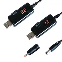 Кабель USB для роутера DC 5V до 9V ​​12V роз'єм 5.5x2.1 перехідник 3.5х1.35