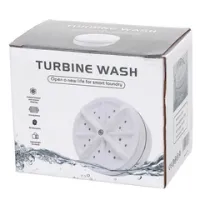 Ультразвукова портативна міні пральна машина Turbine Wash