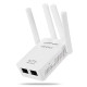 Підсилювач WiFi  PIX-LINK LV WR02 / Ретранслятор WiFi / Репітер WiFi / Підсилювач вайфаю/ 300 Mbps, 4 антени,