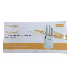 Підсилювач WiFi  PIX-LINK LV WR02 / Ретранслятор WiFi / Репітер WiFi / Підсилювач вайфаю/ 300 Mbps, 4 антени,