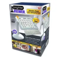 Настільна лупа з підсвічуванням Brighter Viewer