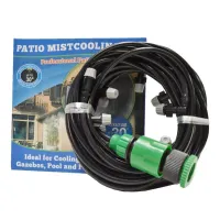 Туманоутворювач Patio Mistcooling Kit система туманоутворення зволоження для альтанок та саду 